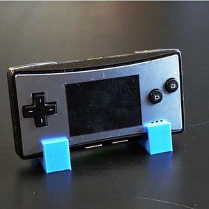 Nintendo Game Boy Micro Handheld Console Vertical Display Stand Low Profile